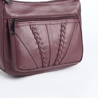 Сумка женская на молнии, цвет сиреневый Сумка женская на молнии, цвет сиреневый