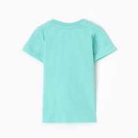 Футболка для мальчика, цвет ментол, рост 80 см