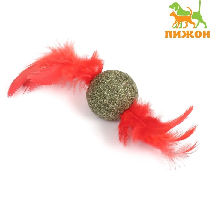 Игрушка для кошек из прессованной кошачьей мяты Игрушка для кошек из прессованной кошачьей мяты "Кошачья стрела", 3,2 см