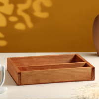 Кашпо деревянное 25.5×20×4.5 см "Макарунас", мокко Дарим Красиво Кашпо деревянное 25.5×20×4.5 см "Макарунас", мокко Дарим Красиво