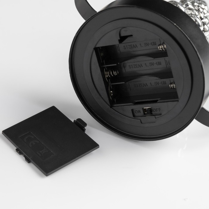 Светодиодная фигура «Ёлка серебристая» 14 × 32 × 14 см, металл, батарейки АААх3 (не в комплекте), свечение тёплое белое Светодиодная фигура «Ёлка серебристая» 14 × 32 × 14 см, металл, батарейки АААх3 (не в комплекте), свечение тёплое белое