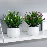 Бонсай в горшке "Розочки мини" 11х16 см, микс Бонсай в горшке "Розочки мини" 11х16 см, микс