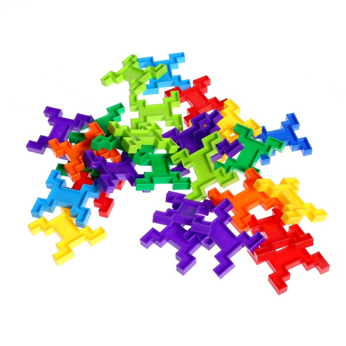 Конструктор обучающий &laquo;Крестики&raquo;, 35 деталей