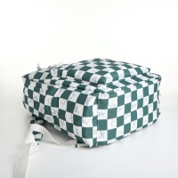 Рюкзак молодёжный из текстиля, 4 кармана, цвет белый/зелёный Рюкзак молодёжный из текстиля, 4 кармана, цвет белый/зелёный