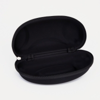 Футляр для очков на молнии, длина 17 см, цвет чёрный Футляр для очков на молнии, длина 17 см, цвет чёрный