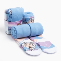 Колготки детские «Эльза», Холодное сердце, рост 116-122 см, цвет голубой Колготки детские «Эльза», Холодное сердце, рост 116-122 см, цвет голубой