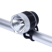 Фонарь велосипедный передний, водонепроницаемый, 1 режим, CR2032, серый Фонарь велосипедный передний, водонепроницаемый, 1 режим, CR2032, серый