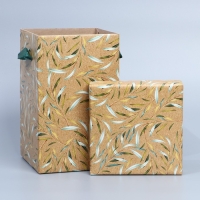 Коробка складная «Веточки», 14 х 23 см Коробка складная «Веточки», 14 х 23 см