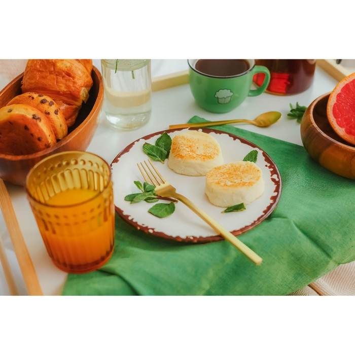 Столовые приборы из нержавеющей стали Magistro «Оску стандарт», 4 предмета, цвет золотой Столовые приборы из нержавеющей стали Magistro «Оску стандарт», 4 предмета, цвет золотой