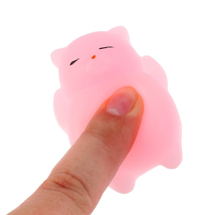 Антистресс сквиш мялка «Котики», в банке,цвета МИКС Антистресс сквиш мялка «Котики», в банке,цвета МИКС