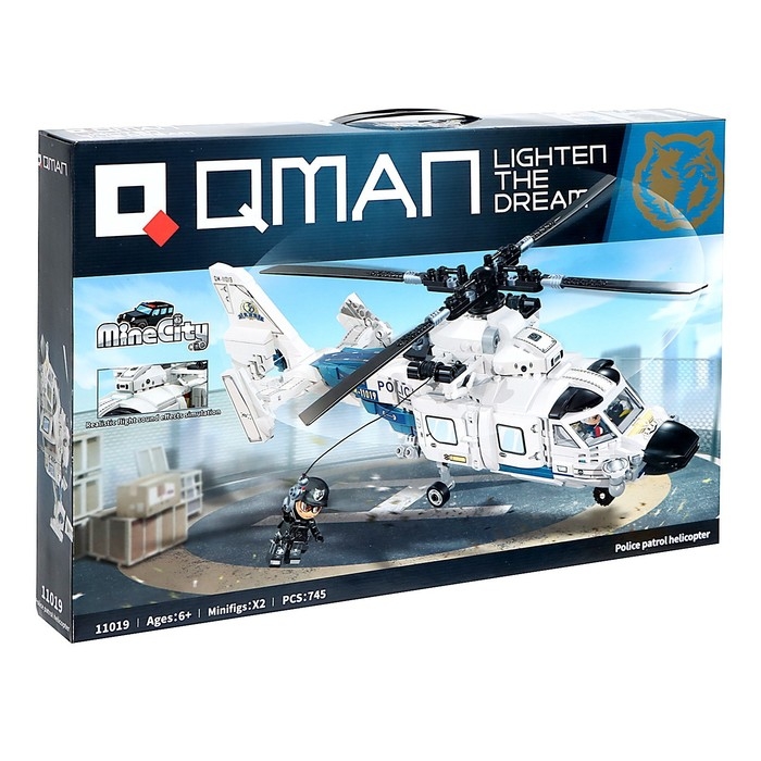 Конструктор Спецназ &laquo;Штурмовой вертолёт&raquo;, 745 деталей