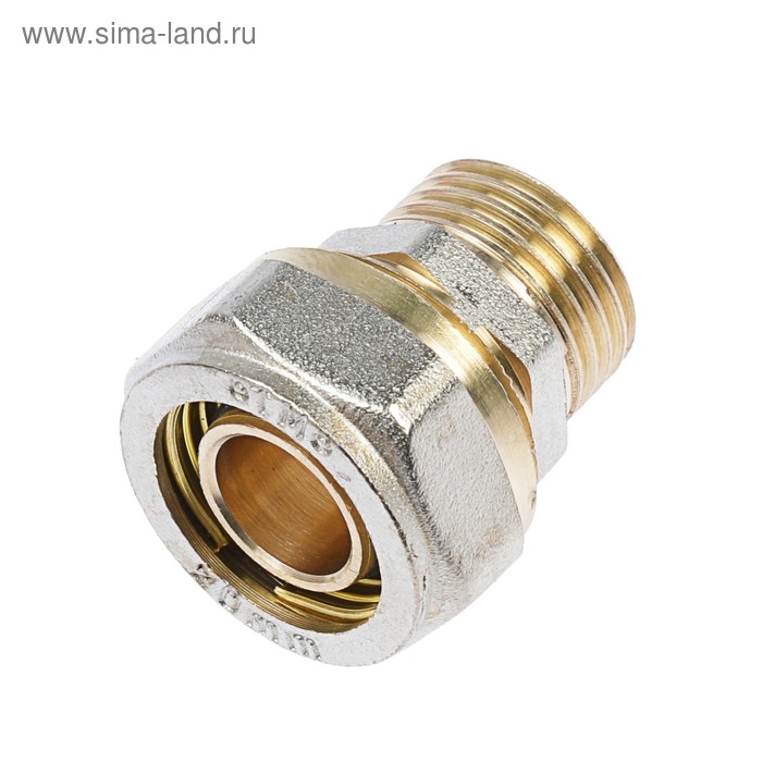 Муфта OTMO, обжимная, 20 мм х 1/2 Муфта OTMO, обжимная, 20 мм х 1/2" наружная резьба