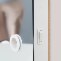 Зеркало, гримёрное, настенное, 13 лампочек, 90х70 см