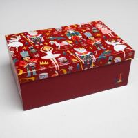 Набор подарочных коробок 5 в 1 &laquo;Щелкунчик&raquo;, 32,5 х 20 х 12,5 - 22 х 14 х 8,5 см, Новый год