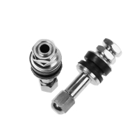 Вентиль для шин TORSO, VS-8, сборный, набор 2 шт