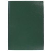 Тетрадь А4, 96 листов в клетку, "Зеленая", обложка бумвинил, блок 60 г/м2 Тетрадь А4, 96 листов в клетку, "Зеленая", обложка бумвинил, блок 60 г/м2