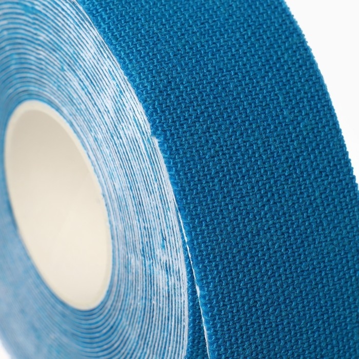 Кинезио-тейп, 2,5 см &times; 5 м, цвет синий