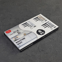 Набор кухонных принадлежностей &laquo;Гипноз&raquo;, 6 предметов, цвет чёрный