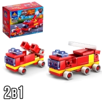 Конструктор пожарные &laquo;Техника&raquo;, 16 видов, МИКС