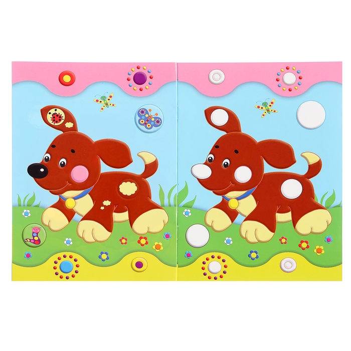 Развивающие наклейки для малышей «Домик» Развивающие наклейки для малышей «Домик»