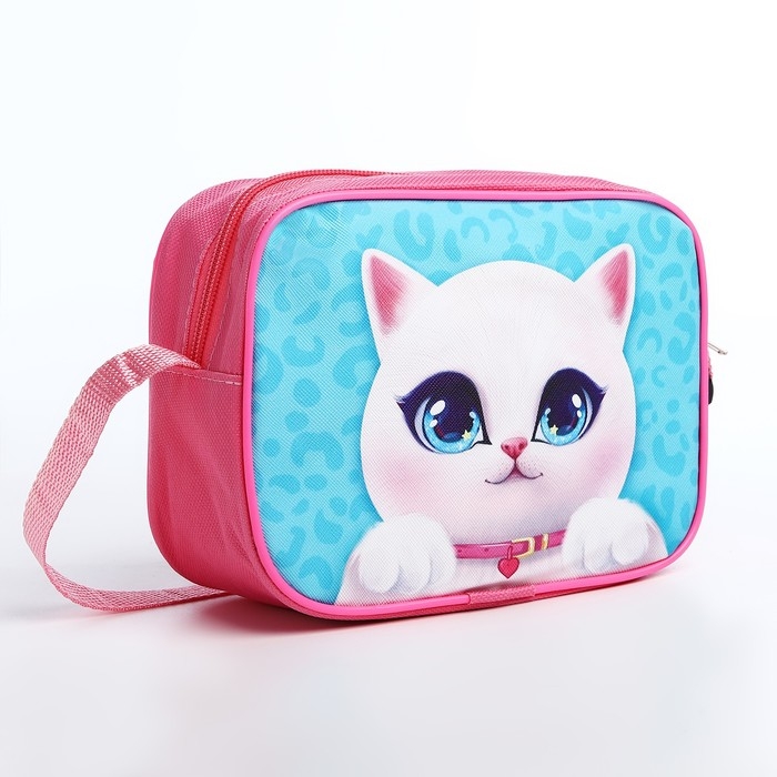 Сумка детская для девочки через плечо Сумка детская для девочки через плечо "Котик" 17х13х5 см