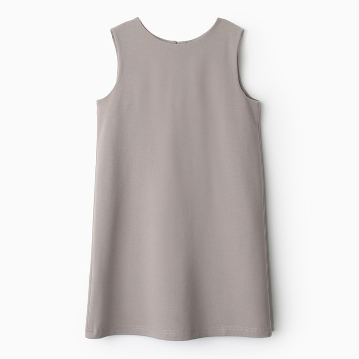Платье для девочки MINAKU: PartyDress, цвет серый, рост 122 см