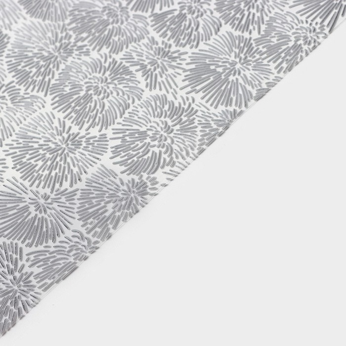 Салфетки сервировочные на стол Доляна &laquo;Фейерверк&raquo;, 4 шт, 30&times;45 см, цвет серебро