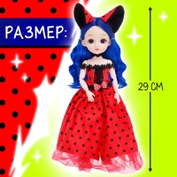 Кукла шарнирная &laquo;Леди Божья коровка&raquo;