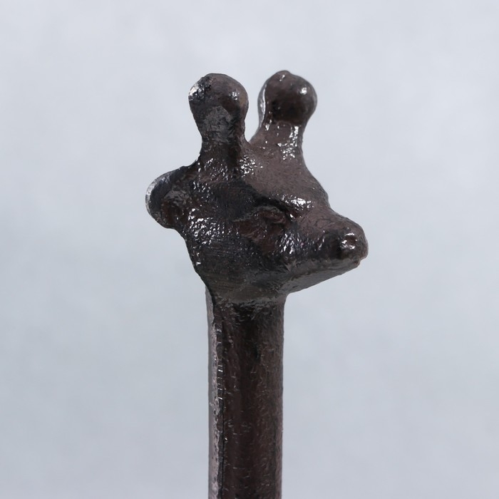 Сувенир чугун Сувенир чугун "Жираф" 47х10х14 см