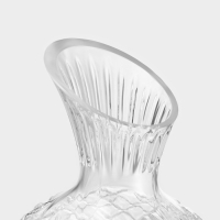 Декантер &laquo;Селекта&raquo;, 1,2 л, 20&times;26 см, на вращающейся подставке, стекло, прозрачный