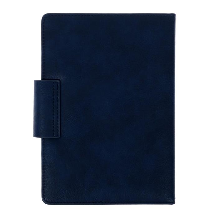 Ежедневник недатированный А5, 160 листов, deVENTE. Norwich, обложка искусственная кожа, 2 ляссе, тонированный блок 70 г/м2, синий Ежедневник недатированный А5, 160 листов, deVENTE. Norwich, обложка искусственная кожа, 2 ляссе, тонированный блок 70 г/м2, синий