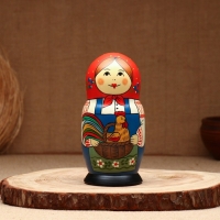 Матрёшка &laquo;Старорусская Матрёшка&raquo;, 5 кукольная, люкс