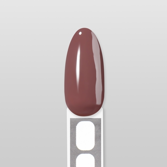 Гель лак для ногтей &laquo;SIMPLE&raquo;, 3-х фазный, 10 мл, LED/UV, цвет коричневый (117)