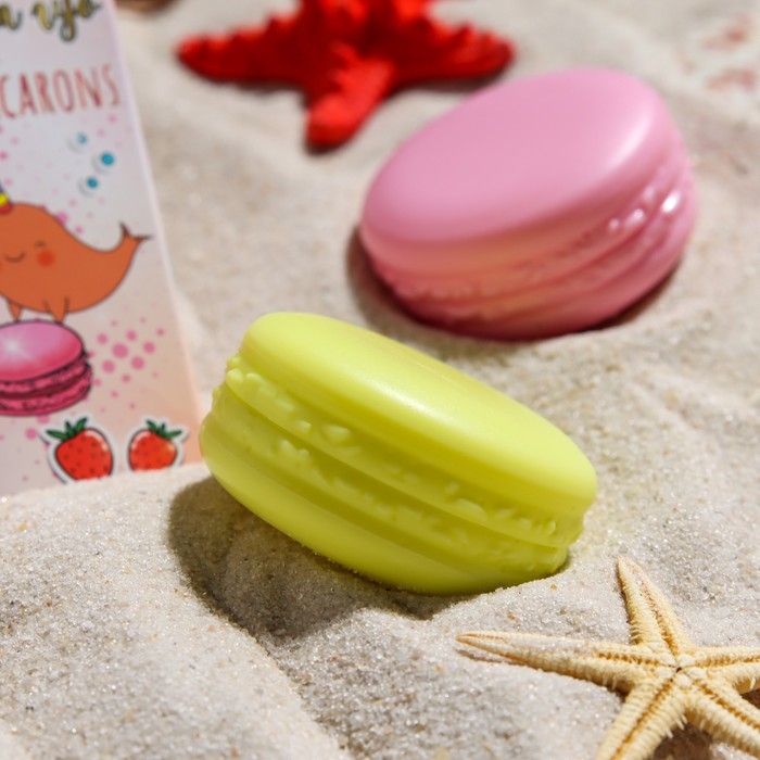 Набор из двух бальзамов для губ &laquo;Клубника&raquo;, &laquo;Персик&raquo;