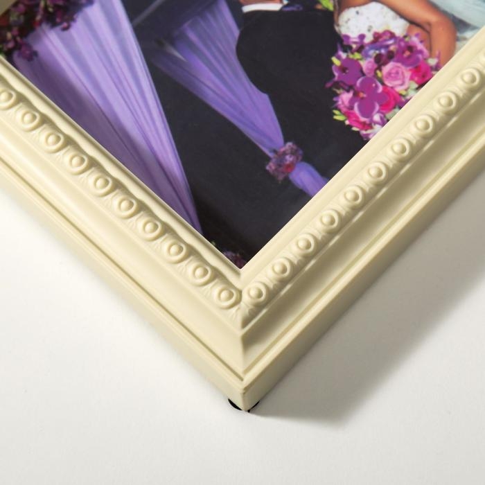 Фоторамка-Коллаж Фоторамка-Коллаж "Любовь" на 3 фото, слоновая кость (пластиковый экран)