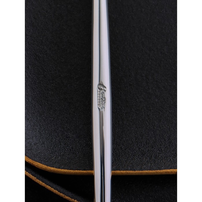 Ложка десертная из нержавеющей стали «Торнбери», длина 18 см, толщина 6 мм, цвет серебряный Ложка десертная из нержавеющей стали «Торнбери», длина 18 см, толщина 6 мм, цвет серебряный