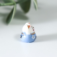 Сувенир керамика "Манэки-нэко с веером и в цветах" МИКС 1,2х0,6х1,5 см Сувенир керамика "Манэки-нэко с веером и в цветах" МИКС 1,2х0,6х1,5 см