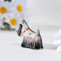 Сувенир "Скотч-терьер", гжель