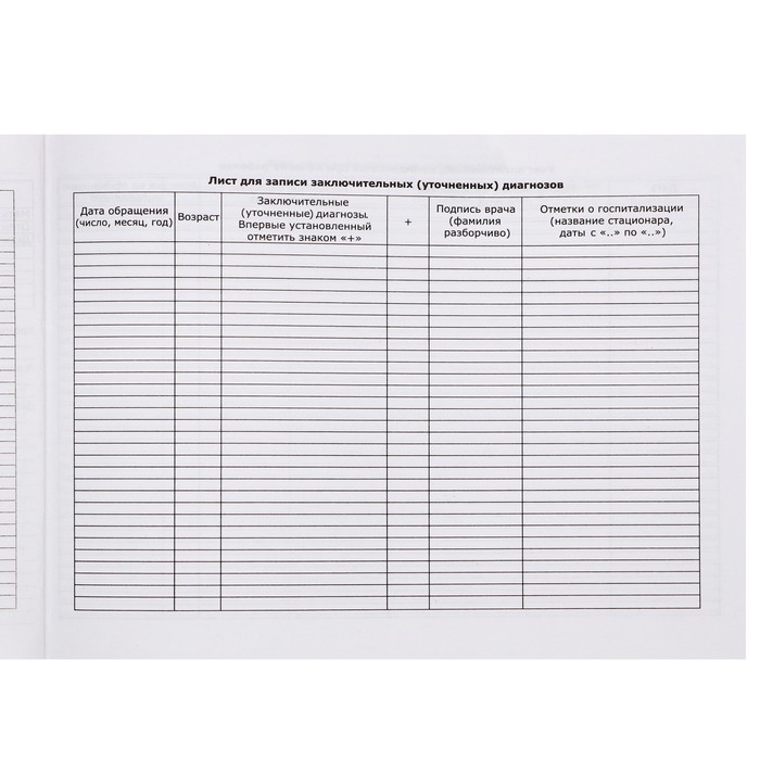 Медицинская карта ребёнка Медицинская карта ребёнка "Коллаж", форма №112/у, 40 листов