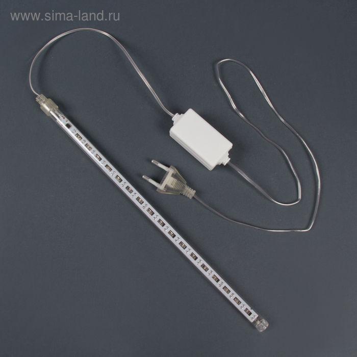 Гирлянда «Сосулька» тающая 0.3 м, IP44, прозрачная нить, 18 LED, свечение белое, переливы, 220 В Гирлянда «Сосулька» тающая 0.3 м, IP44, прозрачная нить, 18 LED, свечение белое, переливы, 220 В