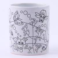 Кружка для росписи, 6 цв. &laquo;Цветочные феи&raquo;