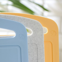 Набор разделочных досок, 34х24 см на подставке, 3 шт, цвет МИКС