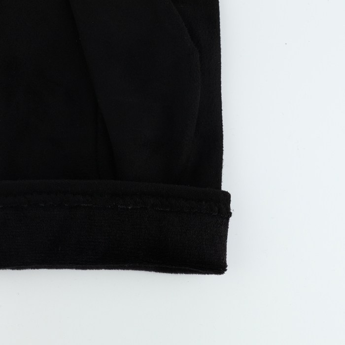 Перчатки мужские, безразмерные, с утеплителем, цвет чёрный Перчатки мужские, безразмерные, с утеплителем, цвет чёрный