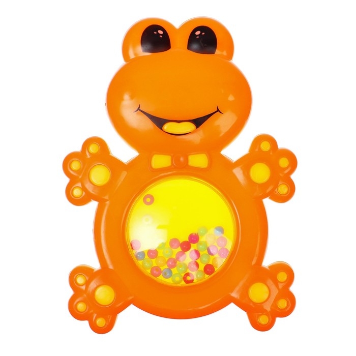 Набор погремушек &laquo;Лягушка и гусеничка - цепочка&raquo;, 2 шт., Крошка