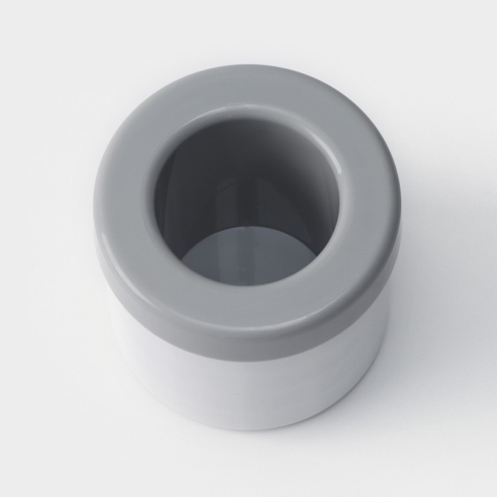 Форма для льда Доляна, 9&times;8 см, цвет белый/серый