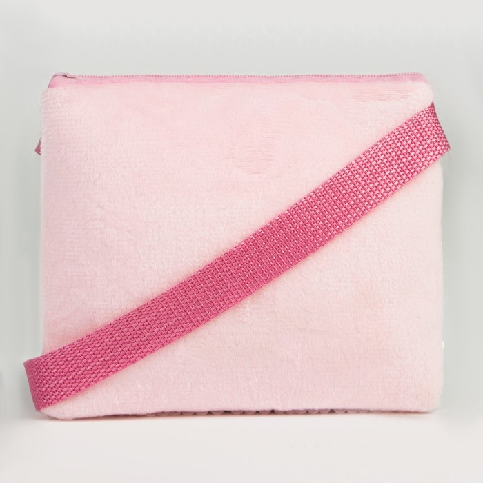 Сумка детская для девочки &laquo;Единорог&raquo;, отдел на молнии, с пайетками, цвет розовый