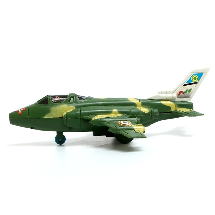 Самолет инерционный «Комбат», цвет МИКС Самолет инерционный «Комбат», цвет МИКС