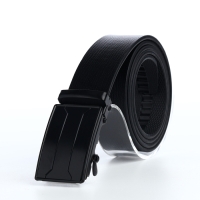 Ремень мужской, ширина 3,5 см, пряжка автомат, цвет чёрный Ремень мужской, ширина 3,5 см, пряжка автомат, цвет чёрный