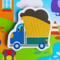 Игра на липучках &laquo;Транспорт&raquo; с мягкими деталями