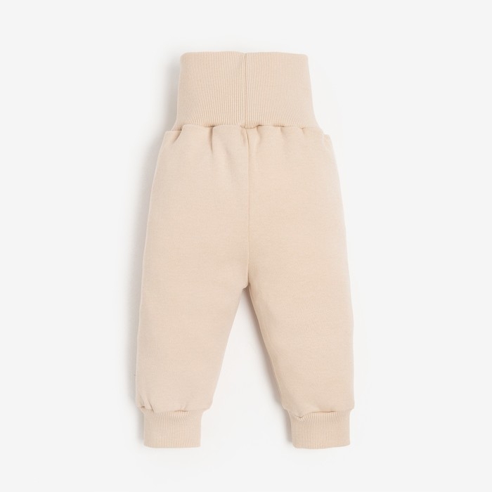 Штаны детские MINAKU, цвет бежевый, рост 80-86 см